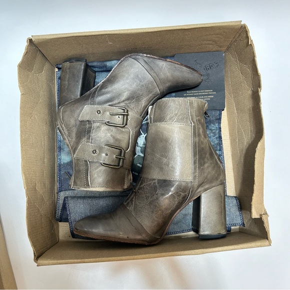 FREEBIRD BY STEVEN JOEY Stone Color Boots NIB SZ 8 - Picture 13 of 14